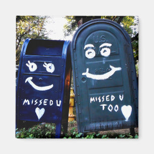 love mailboxes : i missed you magnet