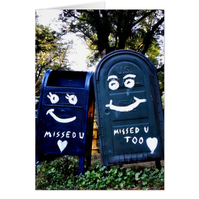 love mailboxes : vous m'avez manqué (Devant)