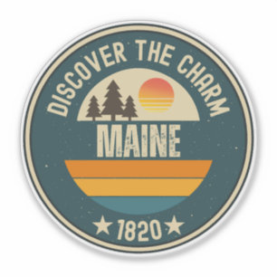 Love Maine Gift - Cute ME State Souvenir