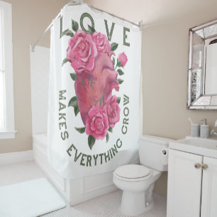 Love Makes Everything Grow – Romantic Floral Art 