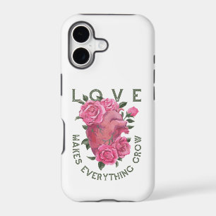 Love Makes Everything Grow – Romantic Floral Art