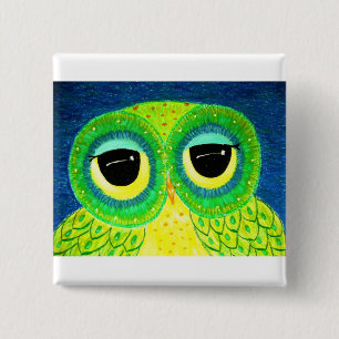 Love Makes You Feel Larger Than Life (2) 2 Inch Square Button