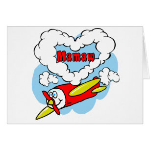 Love Mamaw Kids Airplane