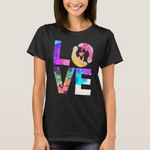 Love Mana s Colorful Sea Cow Trichechidae Mana s T-Shirt