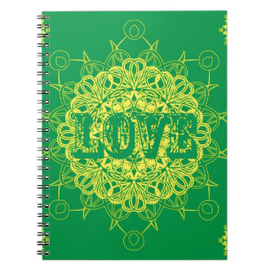 Love Mandala Design Notebook
