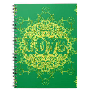 Love Mandala Design Notebook