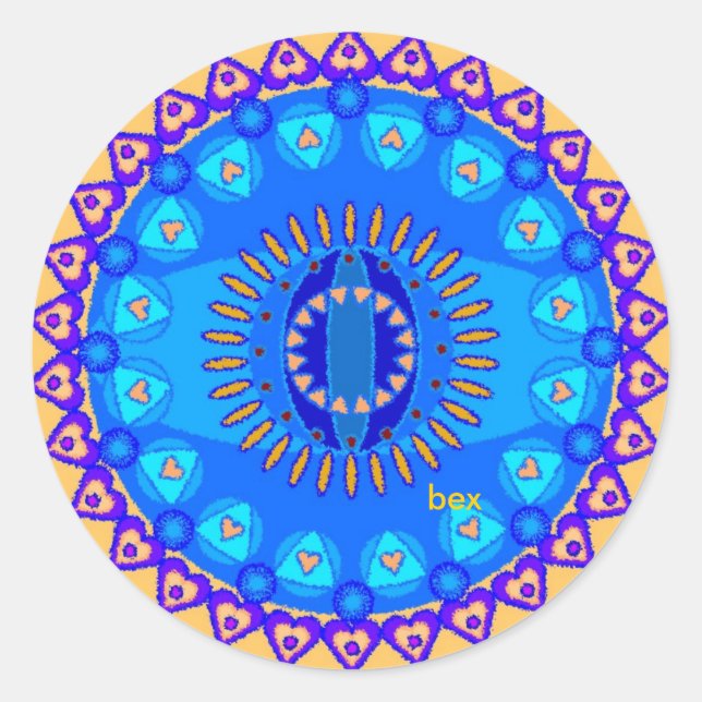 Love Mandala Sticker (Devant)