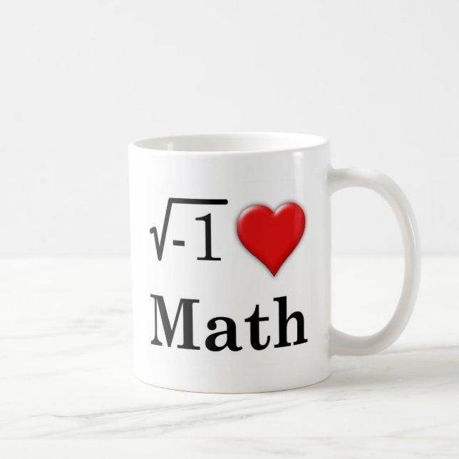 Love math coffee mug (Right)