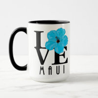 LOVE Maui Blue Hibiscus 15oz