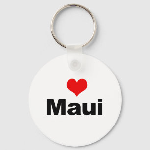 Love Maui Keychain