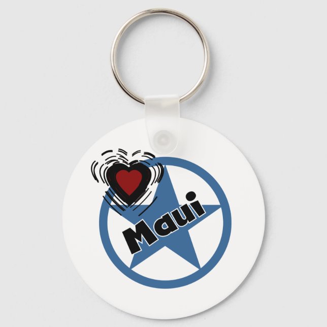 Love Maui Keychain (Front)