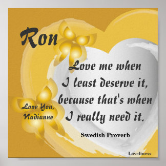 Love Me As Iam, Poster _ Customize