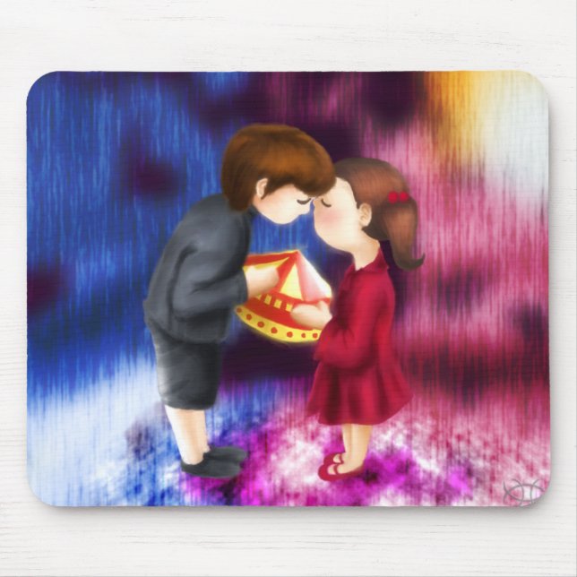 Love me if you dare mousepad (Front)