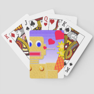 Love Me, I'm a Bot Playing Cards