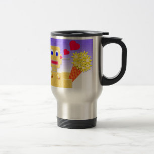 Love Me, I'm a Bot Travel Mug