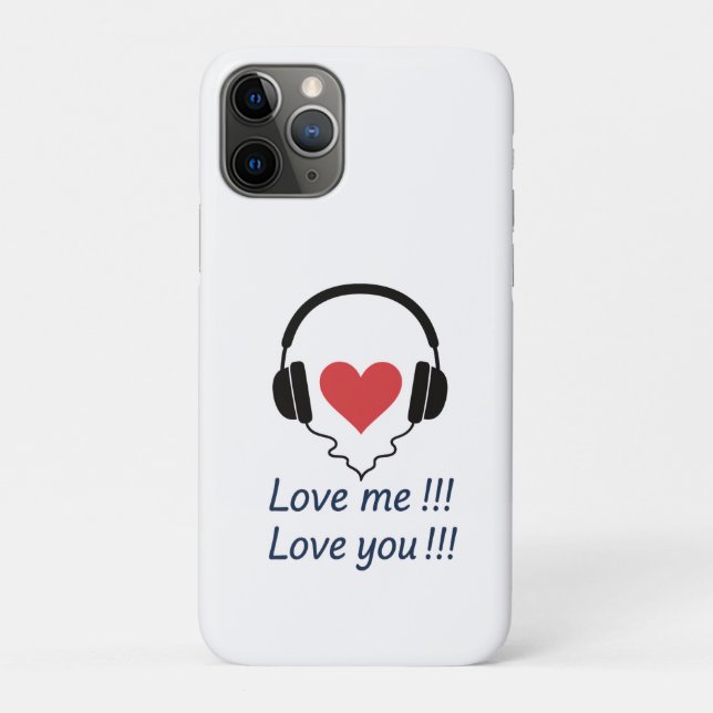 LOVE ME LOVE YOU Case-Mate iPhone CASE (Back)