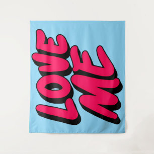 Love me tapestry
