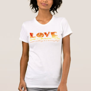 Love Means Nothing To A Tennis Player T-Shirt