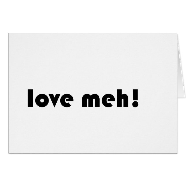 Love meh (Front Horizontal)