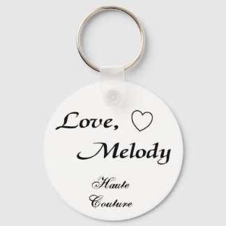 love melody haute couture - Customized Keychain