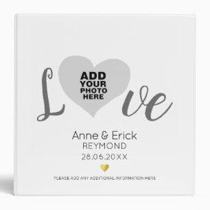 Love memories keepsake photography binder