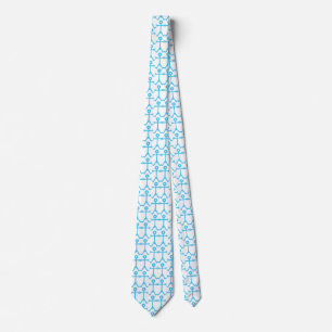 Love Men Icon Art Blue Tie