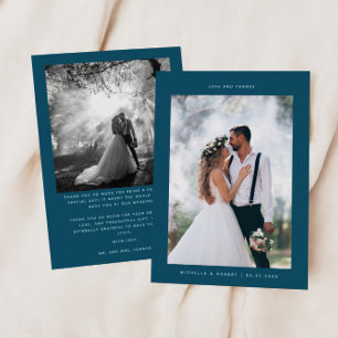 Love & Merci Minimalist Photo Mariage Turquoise
