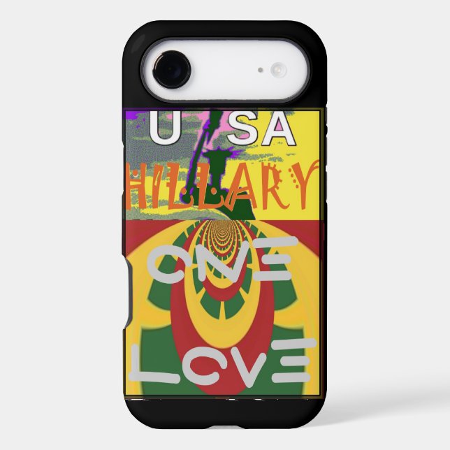 Love Message in Rasta Colours Art Print (Back)