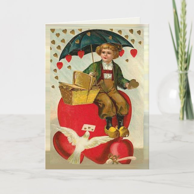 Love Messenger Holiday Card (Front)