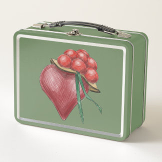 love metal lunch box