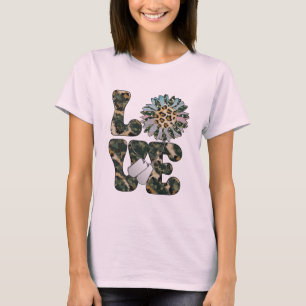 Love Militaire Tournesol T-shirt