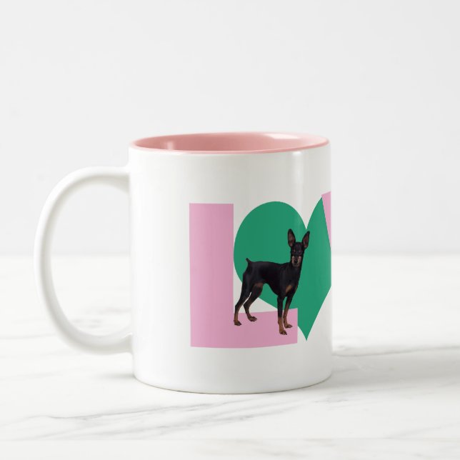Love Min Pin Mug (Left)