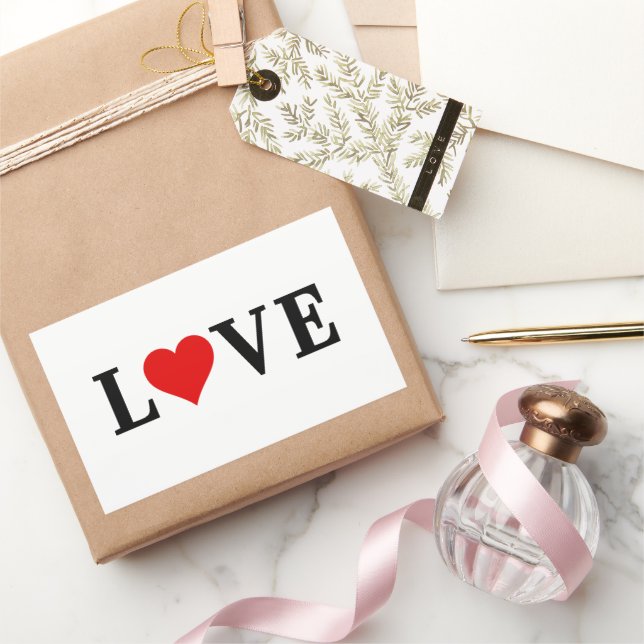 LOVE Minimalist Elegant Sticker (Gifting)