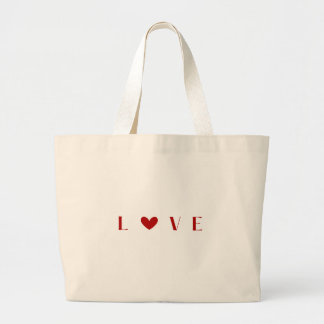 Love Minimalist Tote Bag for her