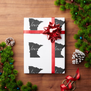 Love Minnesota Papier cadeau enveloppant