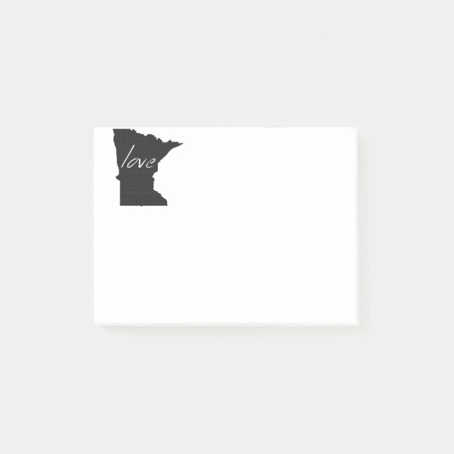 Love Minnesota Post-it Notes (Front)
