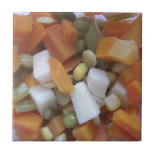 Love Mixed Vegetables Tile