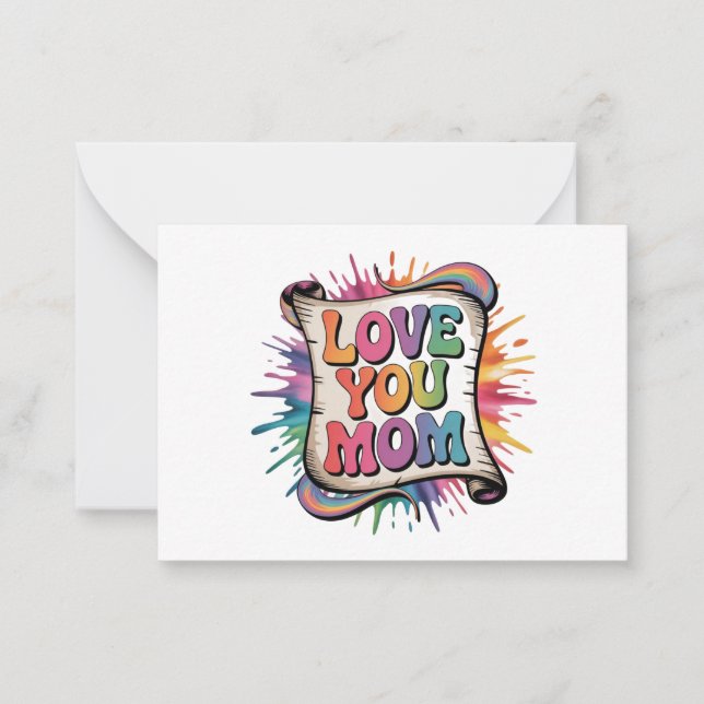 LOVE MOM CARD (Front)