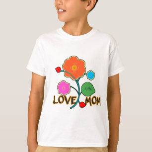 Love mom gifts T-shirt design