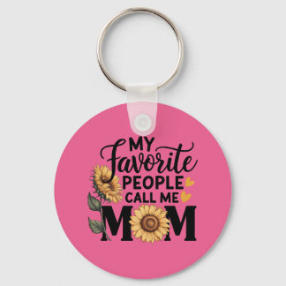 Love Mom Keychain