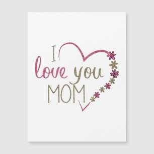 Love Mom Mothers Day Heart