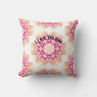 Love Mom Unique Luxury Living Throw Pillows