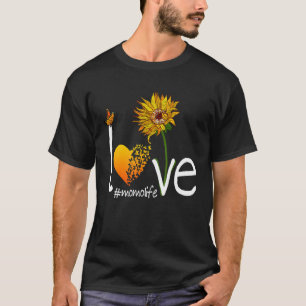 Love Momo Life Grandma Butterfly Sunflower Graphic T-Shirt