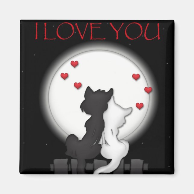 Love Moon Magnet (Front)
