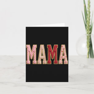 Love Mother Hearts Mama Valentine Mom Valentines 1 Card
