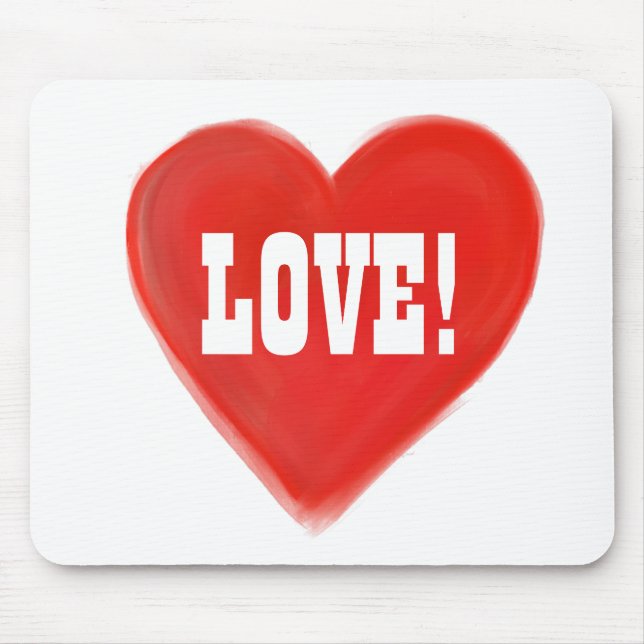 LOVE! MOUSE PAD (Front)
