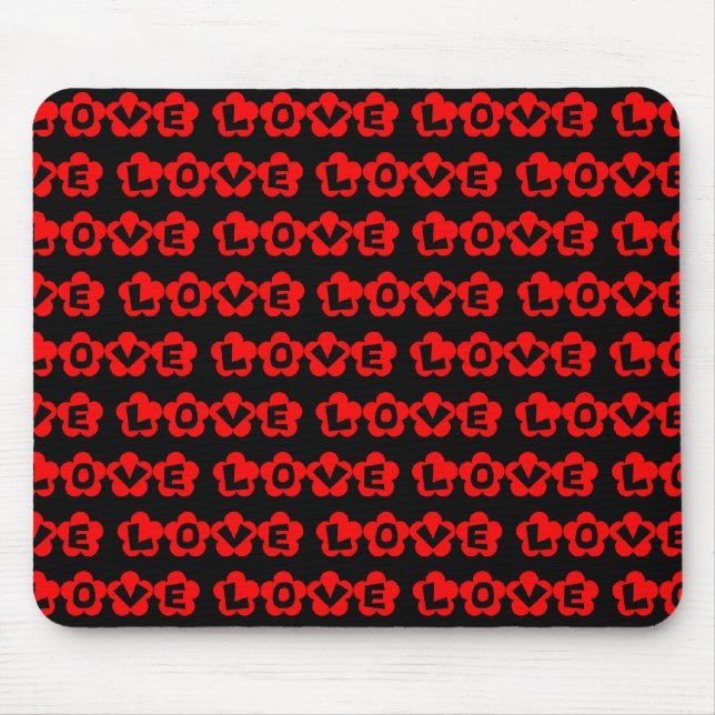 Love Mouse Pad (Front)