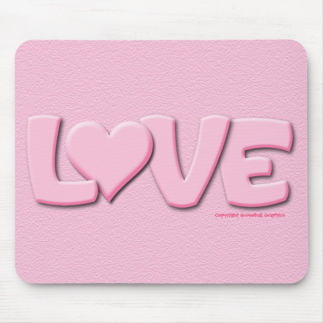 Love Mousepad (Front)