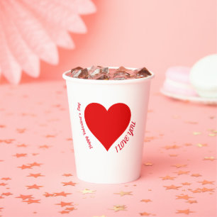 Love Mug Paper Cups
