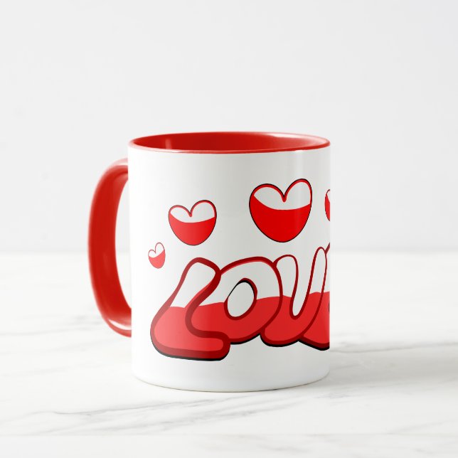 Love mugs (Front Left)